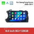 thumbnail image 3 of ZWNAV 8 inch Car Radio IPS Touch Screen For SsangYong Kyron 2006-2011 Car Stereo with Bluetooth/GPS/WiFi/Backup Camera/SWC/FM, 3 of 12