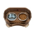 thumbnail image 3 of Comedero Elevado Neater Feeder Deluxe Bronce sin Desorden para Perro Pequeño, 3 of 8