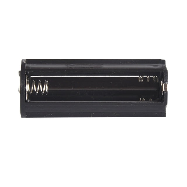 Methold 2 uds 3 pilas AAA caja de soporte de Metal plástico negro tipo cilíndrico para linterna AAA Baterías de general