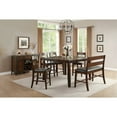thumbnail image 5 of Lexicon Mantello Contemporary Wood Counter Height Dining Room Table in Cherry, 5 of 5