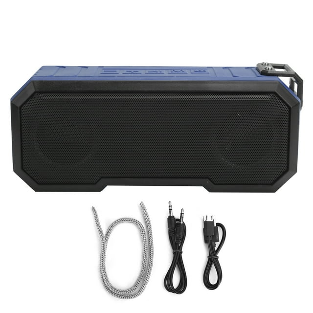 Altavoz Bluetooth inalámbrico IPX7 altavoz con luz de Flash impermeable altavoz estéreo de graves azul claro
