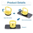 thumbnail image 3 of Screen Suction Cup LCD Screen Opener Phone Screen for Pad Phone Laptop Screen Remove(2Pack, Yellow), 3 of 5
