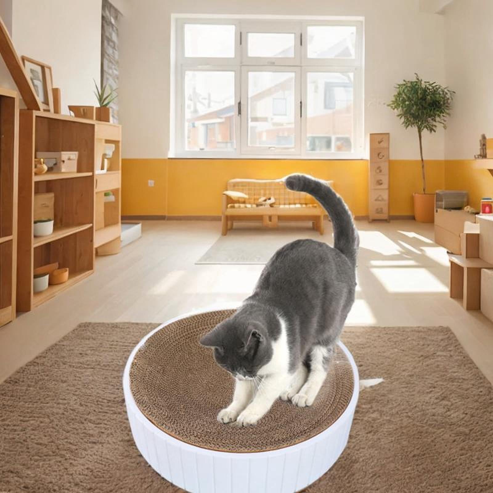Stgfyxgs Cats Scratcher Bowl Scratch Pad Nest for Indoor Cats Small Medium Large Cats