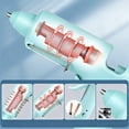 thumbnail image 4 of Hot Glue Gun For Diy Home Use, 7Mm Glue Sticks, Electric Melt Glue Gun With Safe Trigger Design, A1 Pc Material, Easy To Use For Crafting & Repairs, 4 of 5