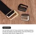 thumbnail image 5 of Unique Bargains 1.5' 38mm Webbing Release G Hook Buckle Adjusters for Backpack Strap, 8Pack Dark Grey, 5 of 5