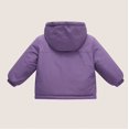 thumbnail image 6 of YunPes Toddler Boys Fleece Lined Puffer Jacket Full Zip Hooded Winter Coat with Zip Pockets Kids Windproof Warm Outerwear, 6 of 7