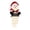 Santa, variant on Cififendec Christmas Icicle Decorative Light, 5.9"×5.1", Christmas Themed Clip On Icicle String Lights for Xmas Porch Railing Outdoor Holiday Display