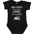 thumbnail image 3 of Inktastic Farmer Like Daddy Childs Boys or Girls Baby Bodysuit, 3 of 5
