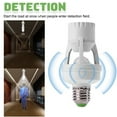 thumbnail image 5 of Mikease Lightning Deals!360° Infrared PIR Induction Motion Sensor LED Light Bulb Holder E27 Sensor Detection Lamp Socket AC110220V, 5 of 5