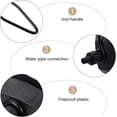 thumbnail image 2 of Universal Boat Round Motor Flusher Outboard Motor Water Flusher Ear Muff Cups For Marine Boat Fresh Water Hose Attachment For Marine Boat Ship1, 2 of 5