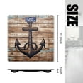 thumbnail image 2 of High Precision Body Weight Scale Smart Bathroom Scales with Large LCD Display(400lbs),Decorative for Bedroom-Nautical Anchor On Wooden Wall, 2 of 4