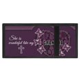 thumbnail image 4 of Chririnla Cross Quote Trifold Wallet, Polyester Fabric Foldable Slim Wallet for Kids, Outdoor Camping Daily Use, 4 of 7