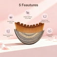 thumbnail image 5 of Lymphatic Contour Face Brush, Manual Lymphatic Drainage Massager, Natural Makeup Brushes with Durable Soft Bristles, Hypoallergenic Ergonomic Facial Cleansing Brush for Sculpting, 5 of 7