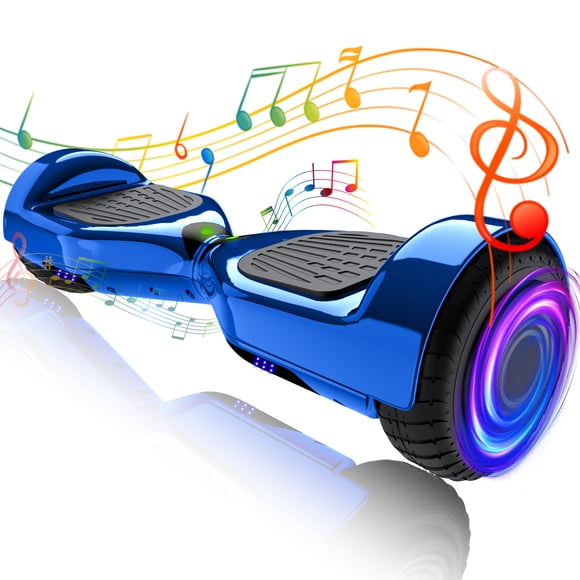 HOVERSTAR Hoverboard All-New Mode- HS2.1 Two-Wheel Self Balancing Scooter with Flashing Blue Wheel Lights and Wireless Bluetooth Speaker