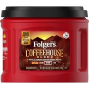 Pack of 2 - Folgers Coffeehouse Blend Coffee, Medium Dark Ground Coffee, 25.4 Ounces