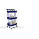 thumbnail image 1 of Carrito Organizador 3 niveles Malubero, Ruedas Azul marino, 1 of 3