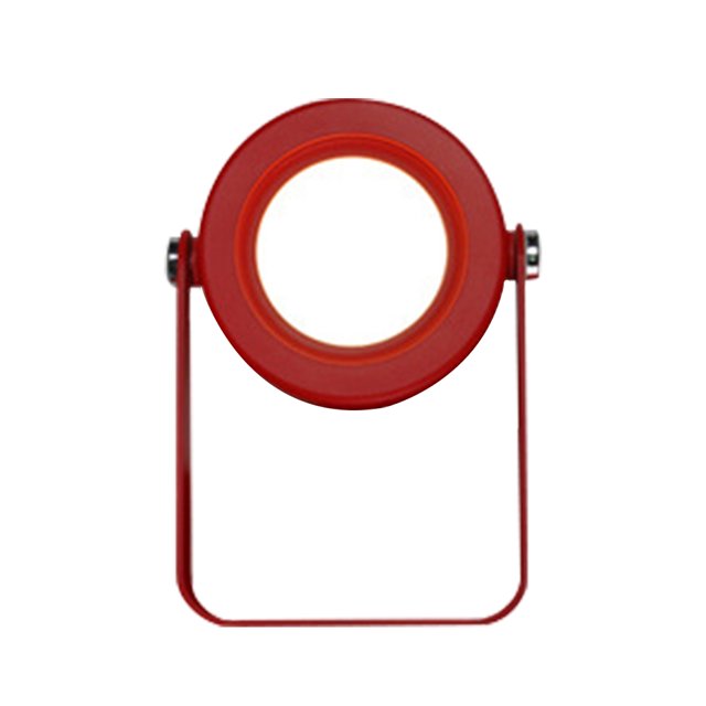 Monstrate Lámpara de linterna portátil con mango de USB de Navidad, lámpara de Led plegable telescópica, lámpara de lectura de luz Iluminación y accesorios Rojo Monstrate HA002420-03