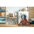 thumbnail image 2 of Ahgly Company Machine Washable Indoor Rectangle Traditional Dark Almond Brown Area Rugs, 5' x 7', 2 of 7