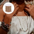 thumbnail image 3 of MOVTOTOP 1 Roll Heart Link Chain DIY Jewelry Making Chain Sweater Chain Copper Chain, 3 of 5