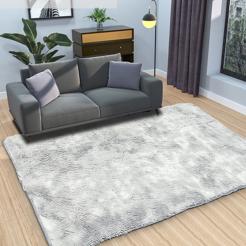Shag Area Rug Plush Fluffy Rugs for Bedroom Living Room, Super Soft and Comfy Carpet, Geometric ...