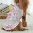 thumbnail image 3 of Pet clothes Pet cheongsam skirt Dog snap clothes Dog vest Pet bipod, 3 of 6