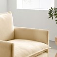 thumbnail image 5 of Chenille Oversized Accent Chair - 39”W Big Comfy Reading Chair, Modular Cloud Chair, Cozy Armchair for Living Room, Bedroom, Kids Room, Family Room, Reading Nook, Sand Beige, 5 of 7