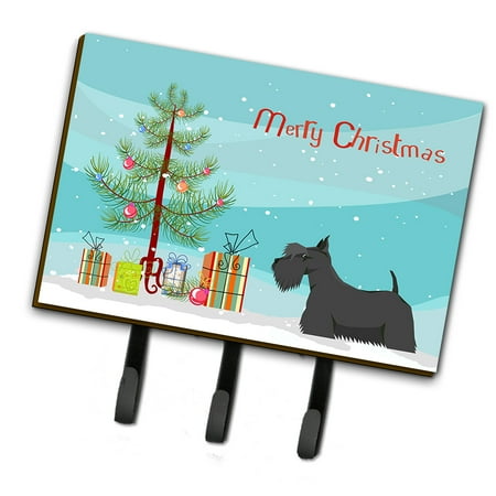 Scottish Terrier Christmas Tree Leash or Key Holder