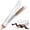 White, variant on Hair Straightener and Curler 2 in 1 Brush, Hair Straightening Brush with Teeth for Straight and Curly Hair Styling, 4 Temp-Settings, Safety Lock(Pink)
