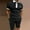 89#Black, variant on Men's Short Sleeve Polo Shirt & Shorts set Summer Two Piece Outfits Pockets zip Tracksuit Casual Athletic Sports