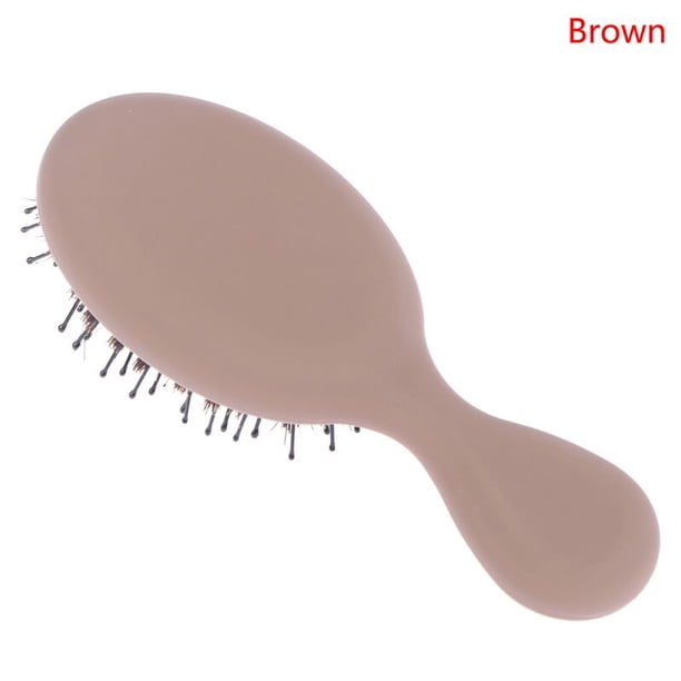 Cepillo para el cabello Peine para masaje del cuero cabelludo Cepillo para el cabello BristleNylon Mujeres Wet Curly Detangle Cepillo para el cabello para salón Peluquería Herramientas de peinado Gao Jinjia LED