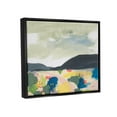 thumbnail image 3 of Stupell Industries Mountain Meadow Landscape Horizon Painting Jet Black Floating Framed Canvas Print Wall Art, Design by Jan Weiss, 3 of 6