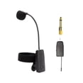 thumbnail image 1 of Micrófono para Instrumentos Musicales, Transmisor Plug And Play, Receptor, Micrófono de Saxofón Estable, Alcance de 30 M para Conciertos de Trompeta 1 en 1, 1 of 8