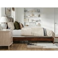 thumbnail image 4 of AFI Berkshire Queen Wood Low Profile Platform Bed with Matching Footboard, Barnwood, 4 of 12
