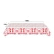 thumbnail image 3 of Mantel redondo de San Valentín - Funda de mesa de poliéster de cuadros rosas de 54" x 108" para decoración de comedor en la cocina, 3 of 7