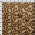 thumbnail image 4 of oneOone Polyester Spandex Brown2 Fabric Asian Block Sewing Material Print Fabric By The Yard 56 Inch Wide, 4 of 4