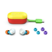 JLab Go Pop+ True Wireless Earbuds, Confetti, Bluetooth, IPX4, Be Aware Mode, Customize Sound, Controls