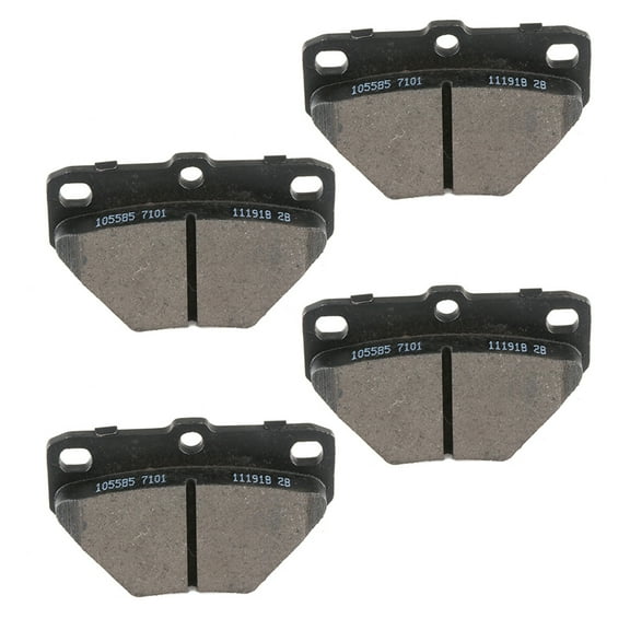 Brake Pads,ECCPP 4pcs Rear Ceramic Pads Kits for 2003-2006 for Pontiac Vibe,2000-2005 for Toyota Celica,2005-2006 for Toyota Corolla,2003-2007 for Toyota Matrix