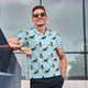 thumbnail image 4 of Balery German Shepherd Dog Camisa Polo de Hombre con Estampado, de Manga Corta y Tejido Medio, Camisa Tipo Golf Polo-Large, 4 of 6
