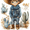 Western Cowboy Boys Nursery Art Set, variant on Qisvanset 12x16 Inch Framed Canvas Wall Art Arizona Desert Cactus Southwest Style Ready To Hang Wall Decor