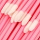 thumbnail image 3 of Xiao Hua 250 pinceles desechables para labios, aplicadores de lápiz labial para maquillaje, color rosa, 3 of 4