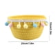 thumbnail image 3 of Cesta de Almacenamiento de Huevos de Pascua Cesta de Almacenamiento Tejida Cesta de Almacenamiento Pequeña Cesta de Almacenamiento Tejida de Cuerda Redonda Cesta de Almacenamiento de Escritorio, 3 of 6