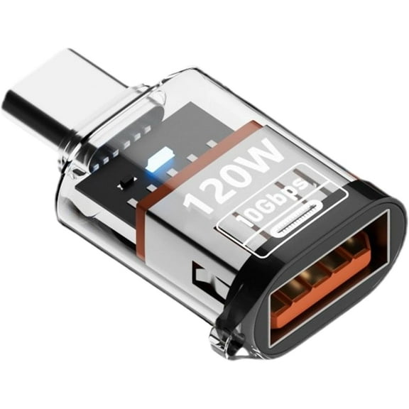 USB C Adapter | USB C to USB-A Female Adapter | USB 3.2 High-Speed Data Transfer | Type C Male to USB A Female Adapter | Converter for Most Devices Smartphones, Tablets & Laptops