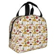 thumbnail image 2 of Salouo Mushroom for Unisex Lunch Bag Leakproof Lunch Tote Large Capacity Reusable Insulated Lunch Box Cooler Lunch Container for Work/Office/Picnic/Travel-Black, 2 of 8