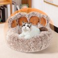 thumbnail image 5 of XGFHYJEH Dog Bed, Small Dog Beds, Medium Dog Beds, Dog Beds for Small Medium Size Dogs, Cat Bed, Pet Bed, Donut Dog Beds, 5 of 6