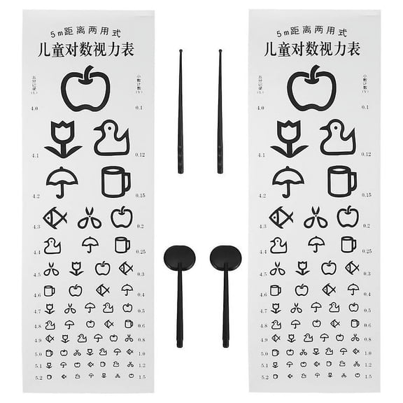 2set Kids Visual Testing Chart