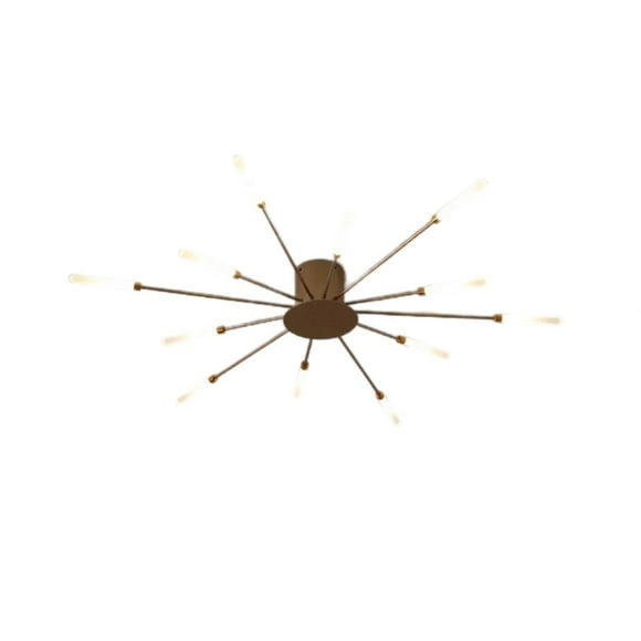 Sa De Estar Lámpara De Techo Candebro Luz Accesorios De Iluminación Dorado Oro 12Cabeza Sunnimix Lámpara de techo