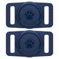 thumbnail image 1 of Soporte para collar de perro GOCII para Airtag, silicona impermeable, paquete de 2, 1 of 6
