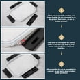 thumbnail image 2 of Soaoo - Juego de 3 dispensadores de detergente l&iacute;quido para ropa con grifo y detergente para tazas, etiquetas de pl&aacute;stico suavizante para tela, contenedor de detergente para lava, 2 of 7