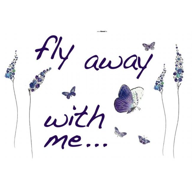 Komar Freestyle FS17719 Butterflies Wall Decals
