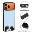 thumbnail image 2 of WIRESTER Shockproof Soft Rubber Cover Case for Apple iPhone 17 Pro Max 6.9" 2025, Animal Black White Shih Tzu Dog On Light Blue Background, 2 of 5
